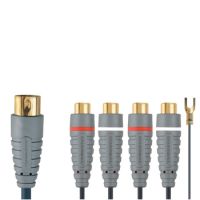 5 pin din to rca female
